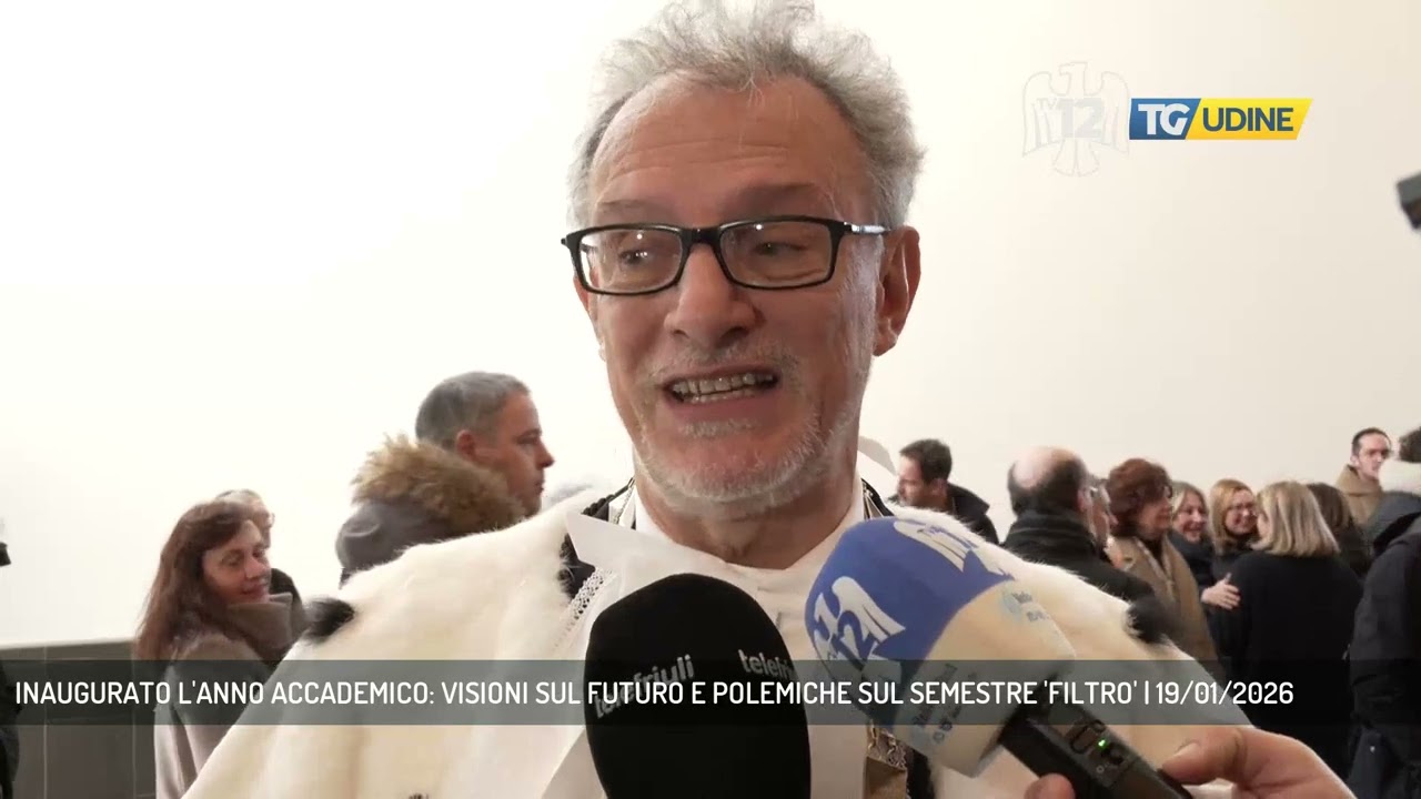 INAUGURATO L'ANNO ACCADEMICO: VISIONI SUL FUTURO E POLEMICHE SUL SEMESTRE 'FILTRO' | 19/01/2026