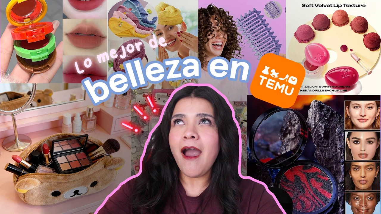 PEDÍ LO MÁS TRENDY DE BELLEZA EN TEMU ˚.🎀༘⋆  ¿Valió la PENA?