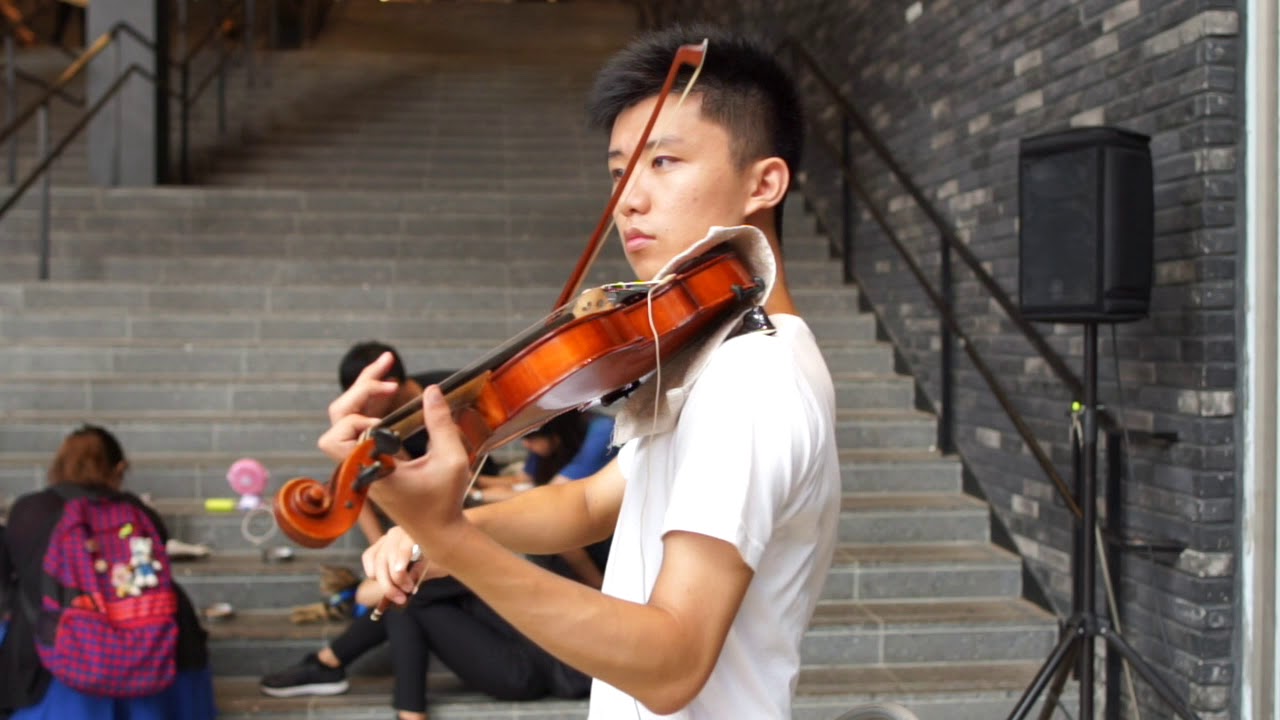 【Crush (크러쉬) - Beautiful孤單又燦爛的神－鬼怪  】小提琴Violin 熊仔提琴 20171004 台鋁