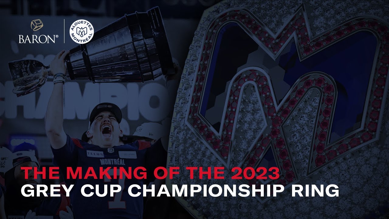 The Making of the Montreal Alouettes 2023 Grey Cup Championship Ring
