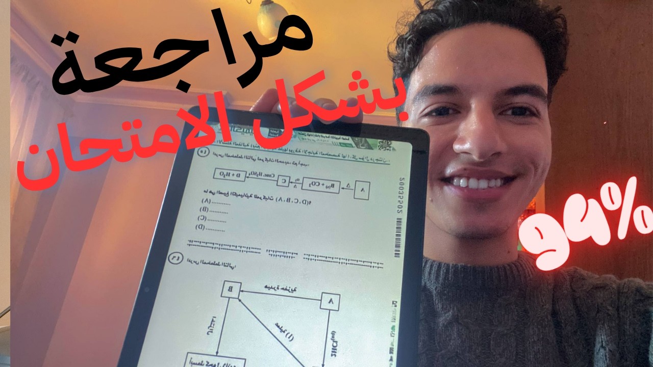 امتحان ثانوية عامة كل سنة بيجي من (امتحانات ثانوية عامة) طب ازاي راجعت؟؟!