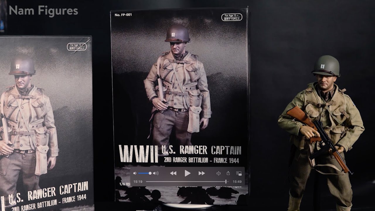 Unboxing 1/6 Facepool Figure - Captain Miller - Saving Private Ryan - Action Figures - Tom Hanks