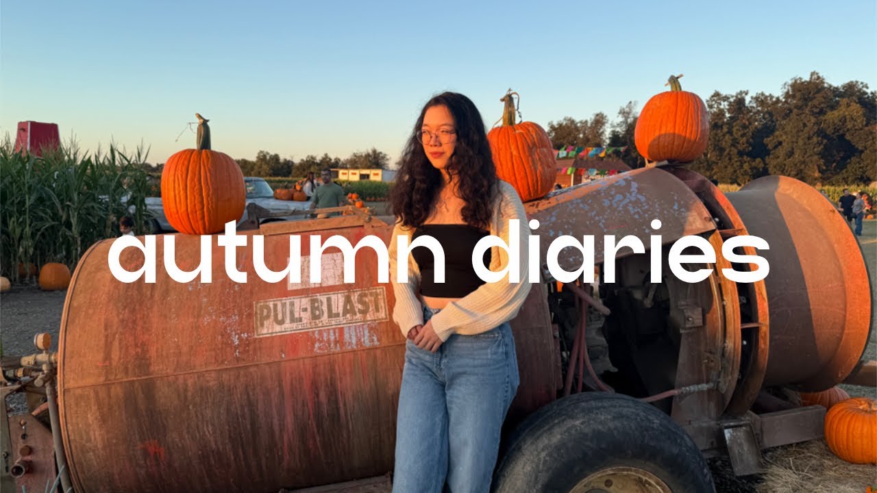 cloud nine diaries ep. 4 | cozy autumn days, pumpkin patch, cake decorating, coffee, climbing