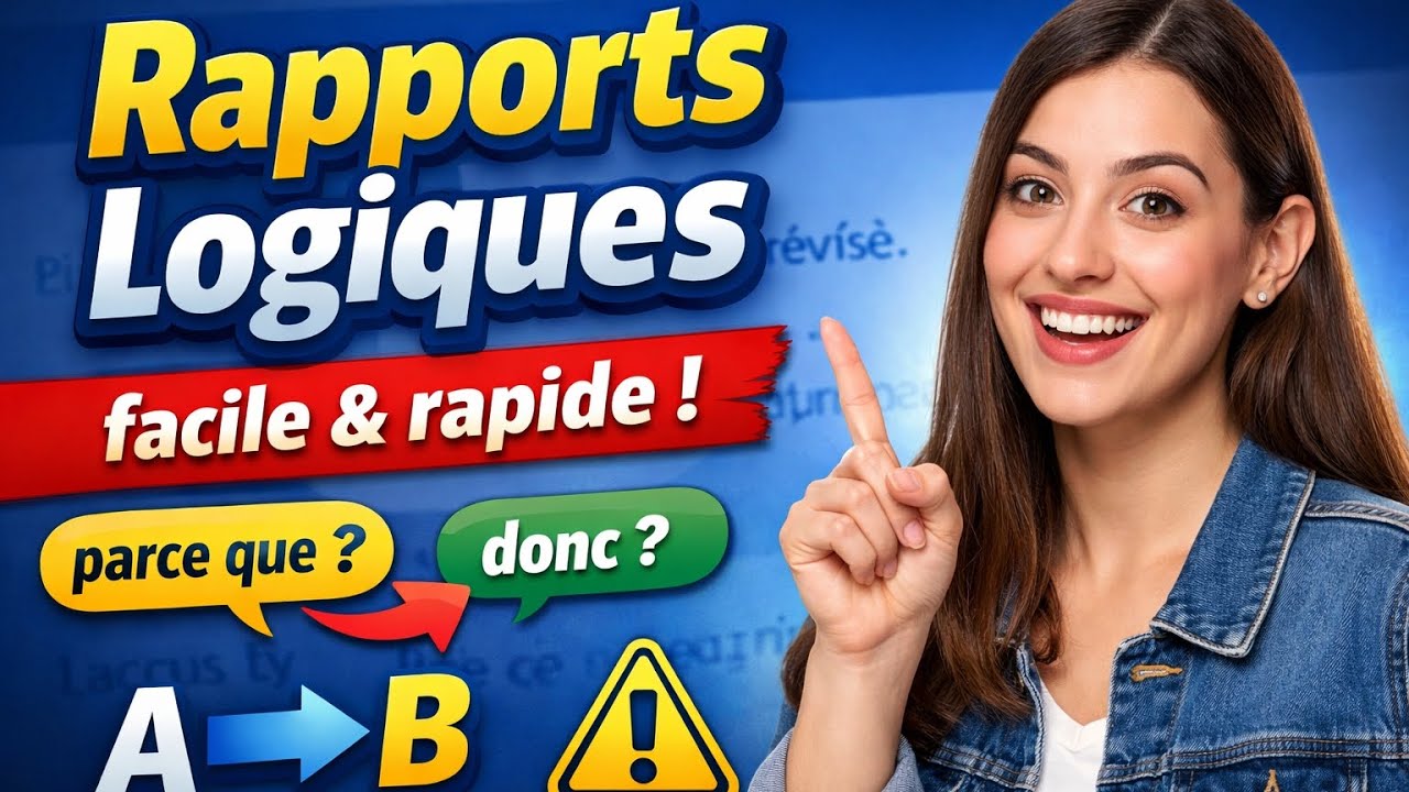 Les rapports logiques بسهولة 😍 | باش تربح نقاط كاملة