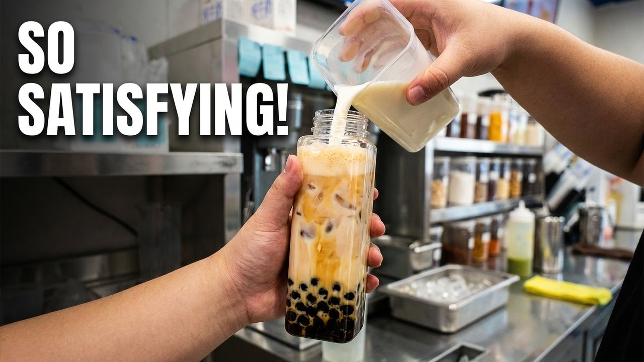 Daily Routine in a Beverage Shop | First Person Experience