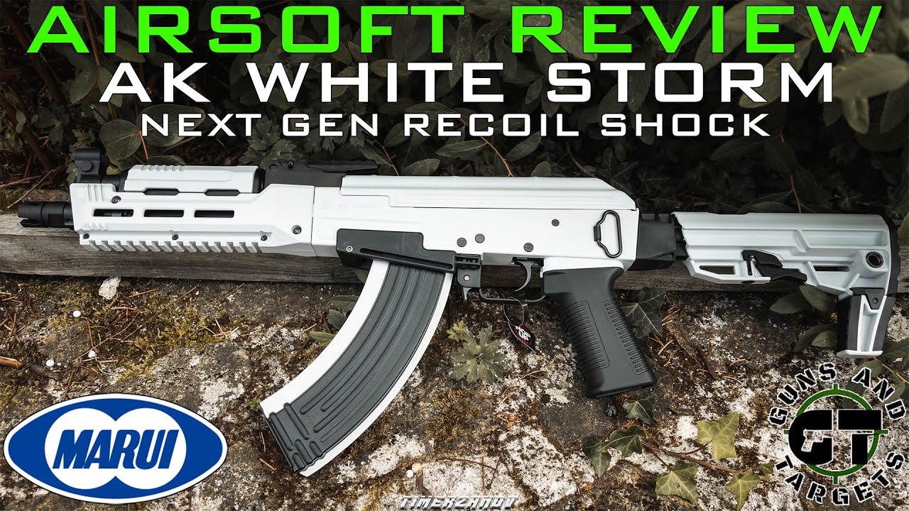 Airsoft Review #166 Tokyo Marui AK White Storm Next Gen Recoil Shock EBBR [FR]