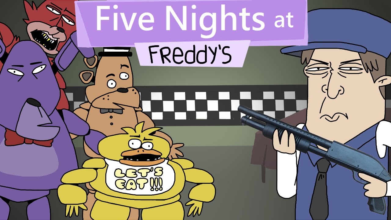 FIVE NIGHTS AT FREDDY'S: ОХОТА НОЧЬ (АНИМАЦИЯ)