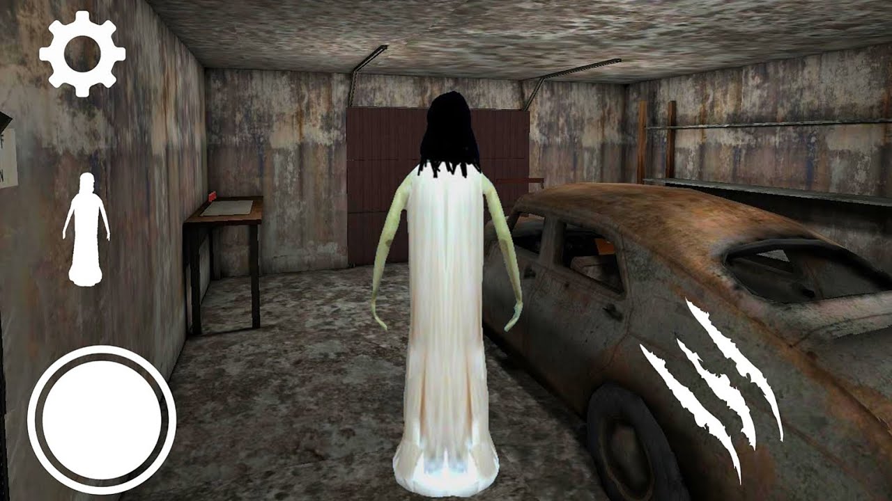 Playing As Slendrina In Granny 1.8 Car Escape on Extreme Mode | Mod Menu