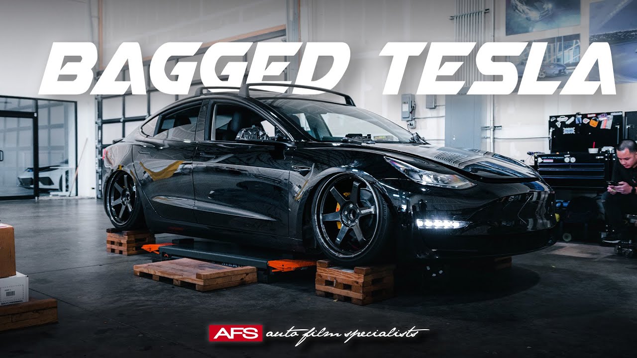 BAGGING OUR TESLA MODEL 3 | AFS Vlog 8