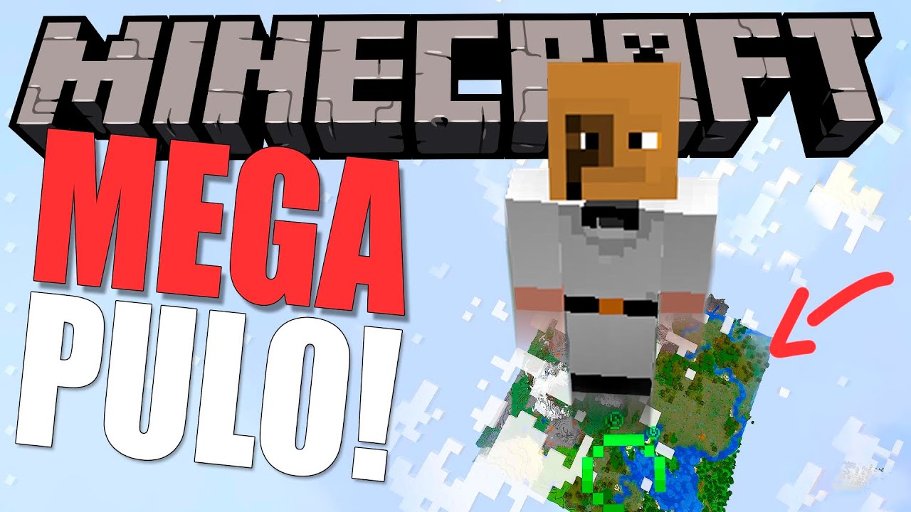 Minecraft mas não pode pular ou você sai do mapa voando!