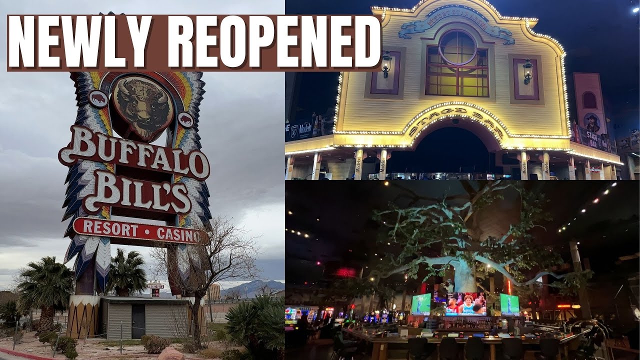 NEWLY REOPENED Buffalo Bill&rsquo;s Resort & Casino - Primm, Nevada | Walking Buffalo Bills Hotel & Casino