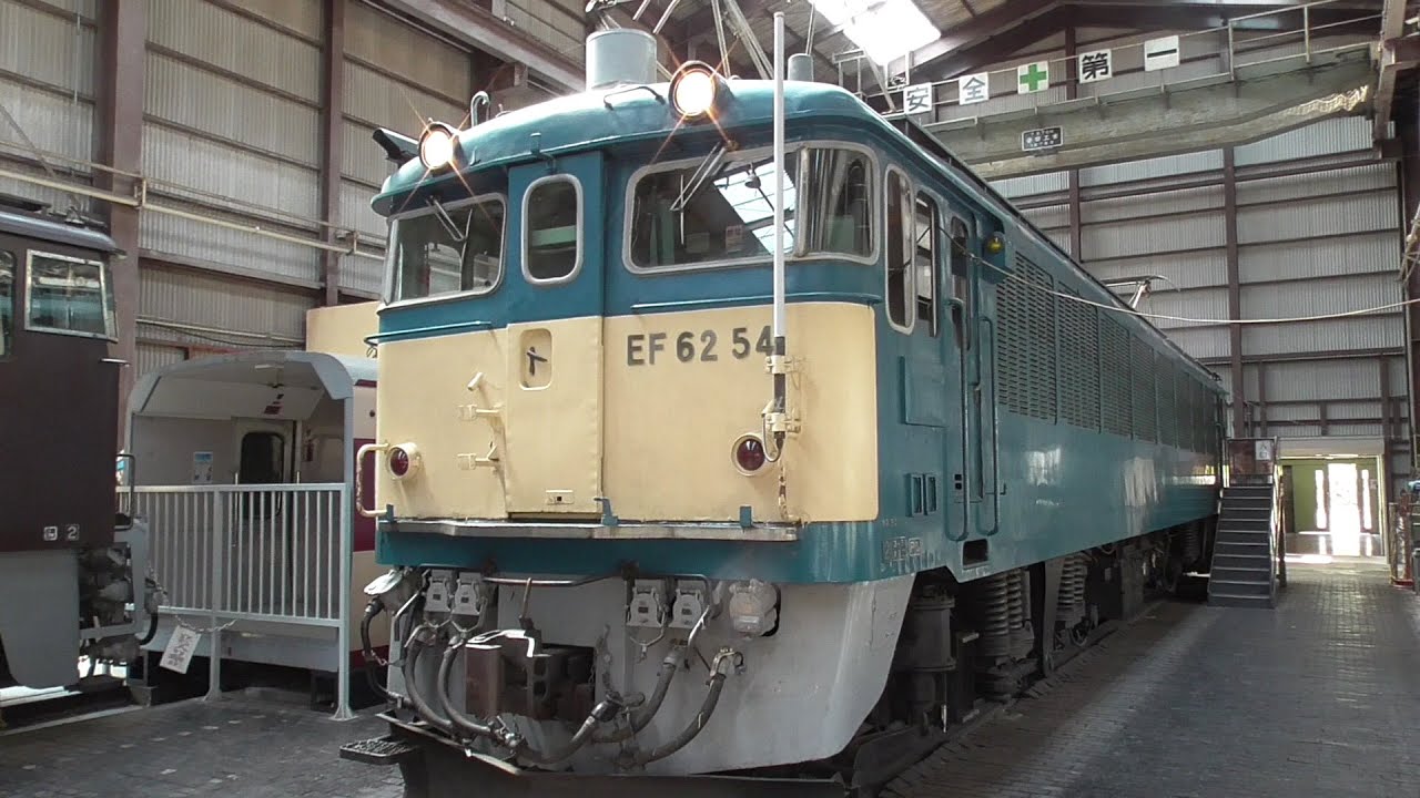 EF63形･EF62形 直流電気機関車用 車輌機器系統 表示動作盤、EF63 10　EF62 54 運転室　 碓氷峠鉄道文化むら　2024年4月1日 撮影