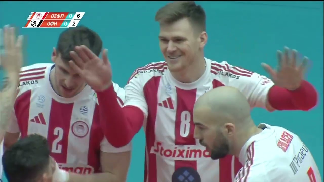 Volley League Ανδρών 2025-2026 | Ολυμπιακός Σ.Φ.Π. ONEX - Ο.Φ.Η. | 17η Αγωνιστική | Αγώνας