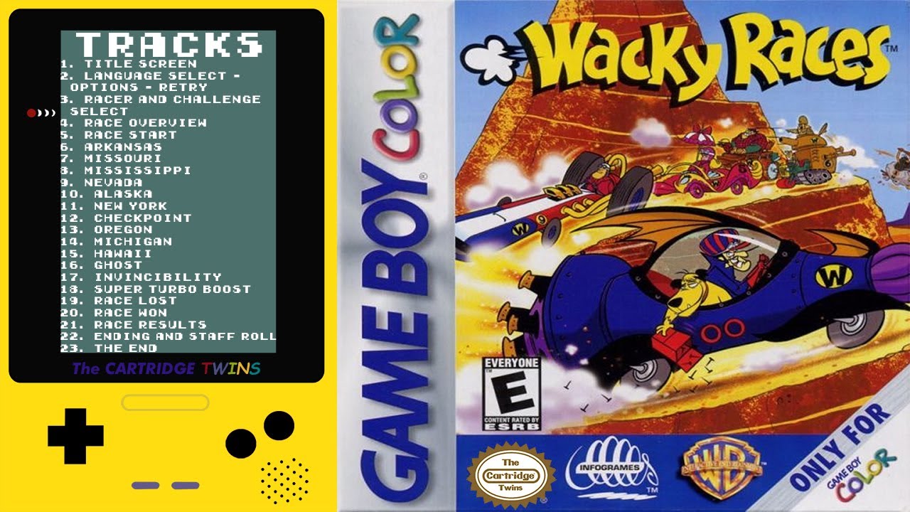 Wacky Races - Game Boy Color OST
