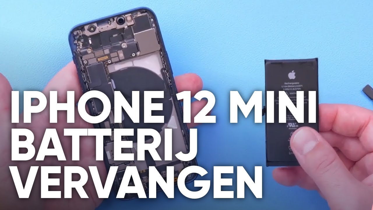 iPhone 12 mini batterij vervangen - Fixje.nl