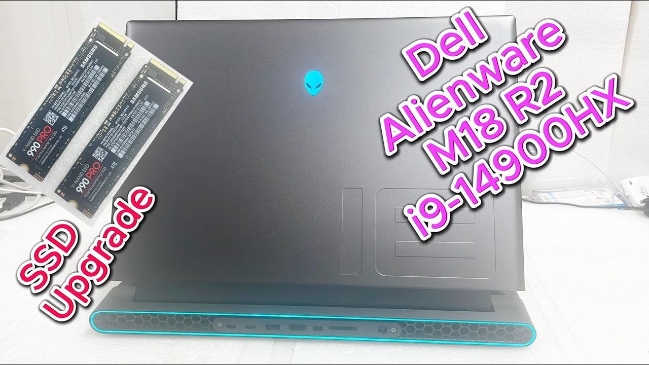 Dell Alienware M18 R2 i9-14900HX SSD Upgrade | RTX 4090 16GB | Dell Alienware M18 R2 i9 14Th Gen