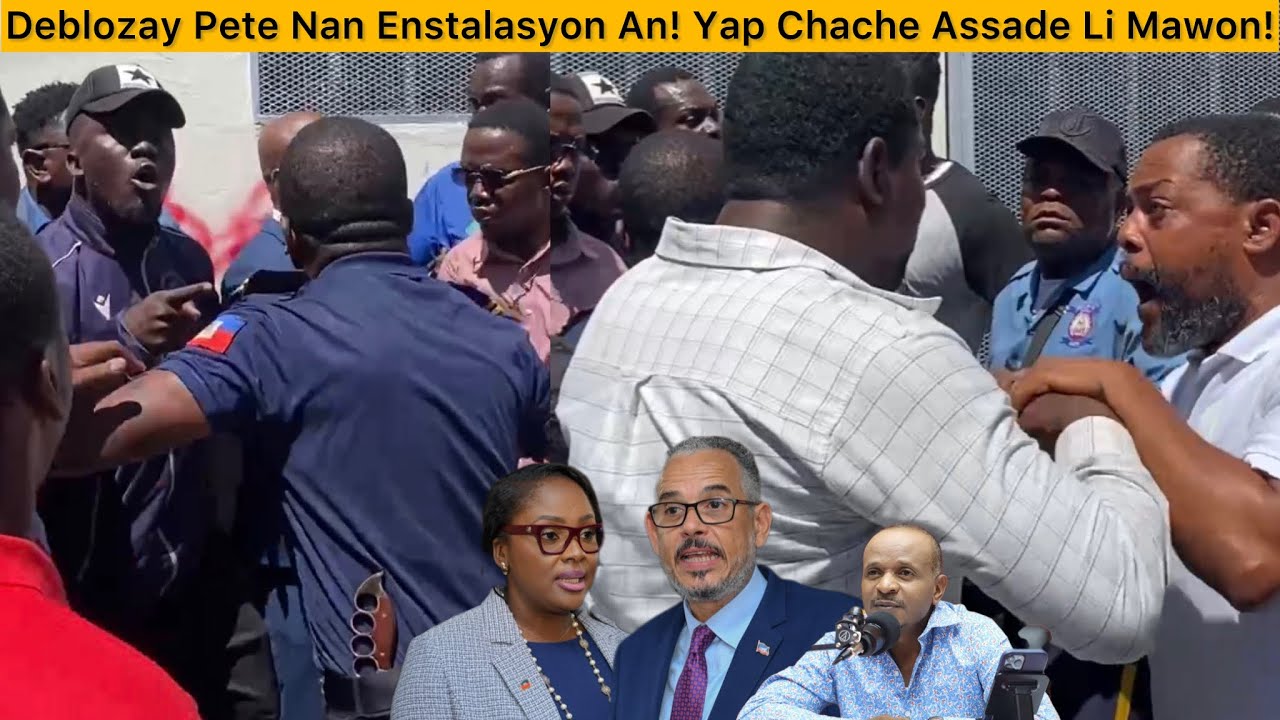 Tou Cho:Gwo Goumen Mete Pye Nan Estalasyon Minis Sa…Assade Mawon Enstalasyon Madanm Li -Men Mesaj Li
