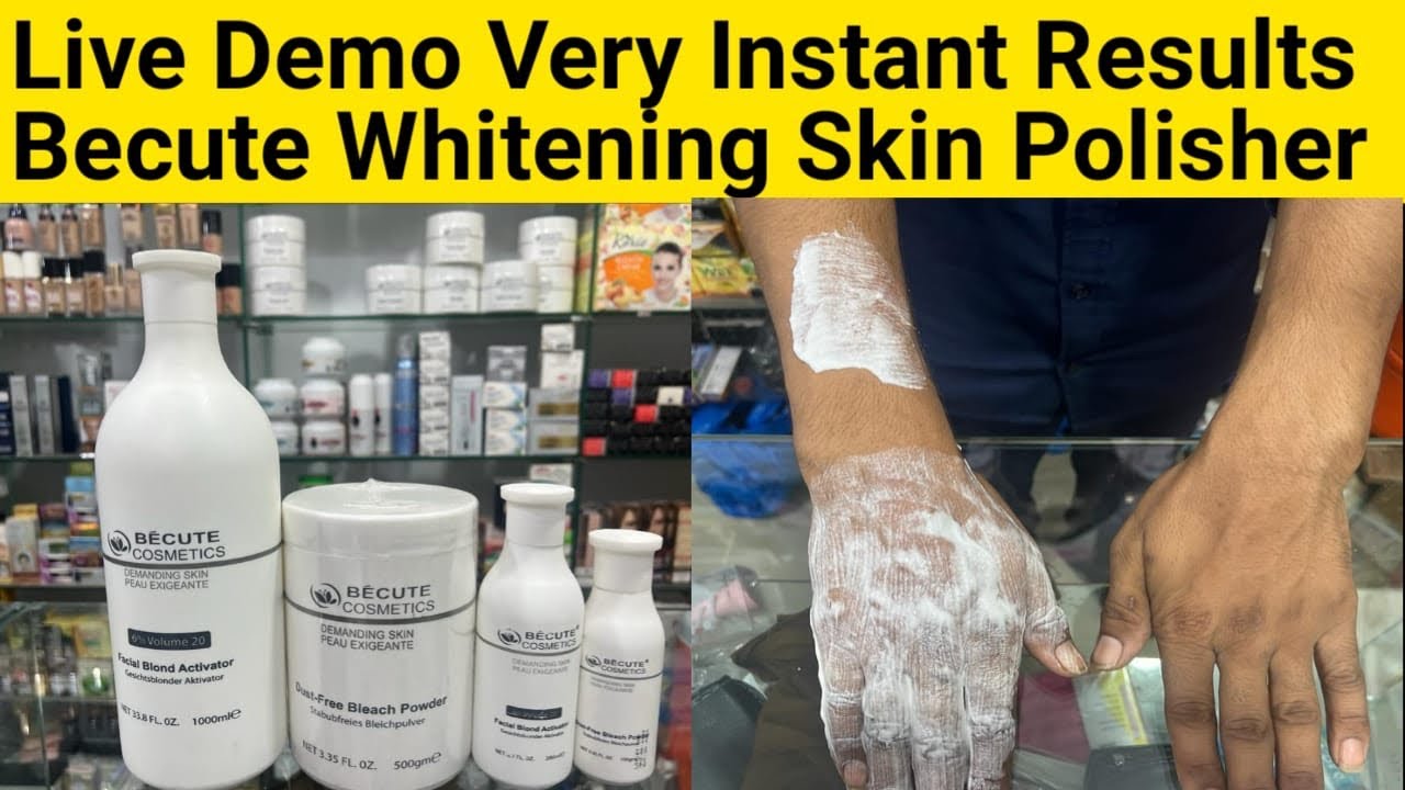 Becute Whitening Skin Polisher Live Demo || Very Very Amazing Instant Results