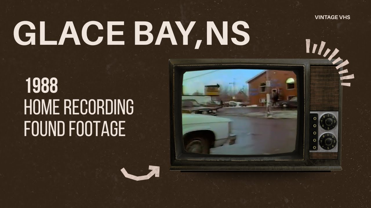Glace Bay, Nova Scotia in 1987–1988 | Christmas VHS Home Video & Local Landmarks