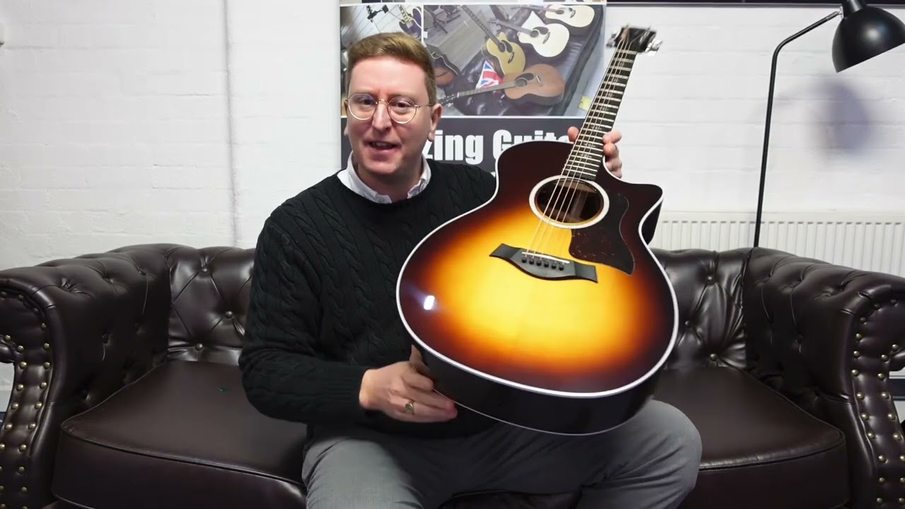 Taylor 414ce-R Tobacco Sunburst Grand Auditorium Electro Acoustic Guitar - Rimmers Music