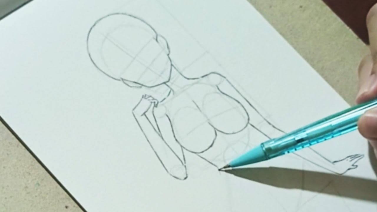 Drawing Practice - Head to Thigh