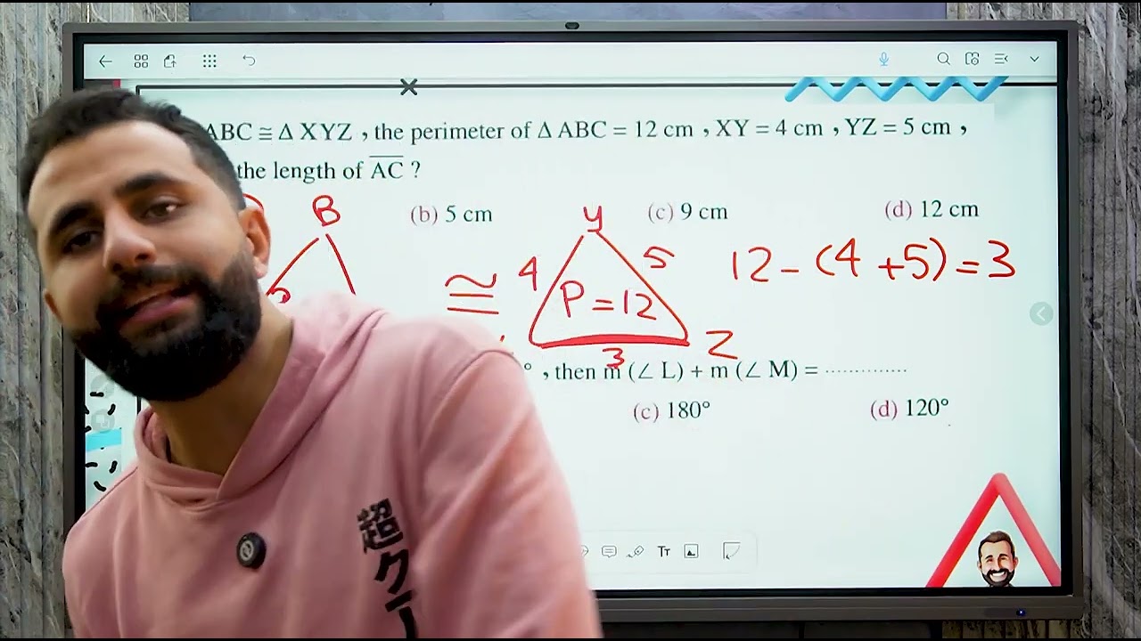 Final Revision Prep 2 ( Geometry ) مراجعة الثانية النهائية للصف الثاني الاعدادي ماث