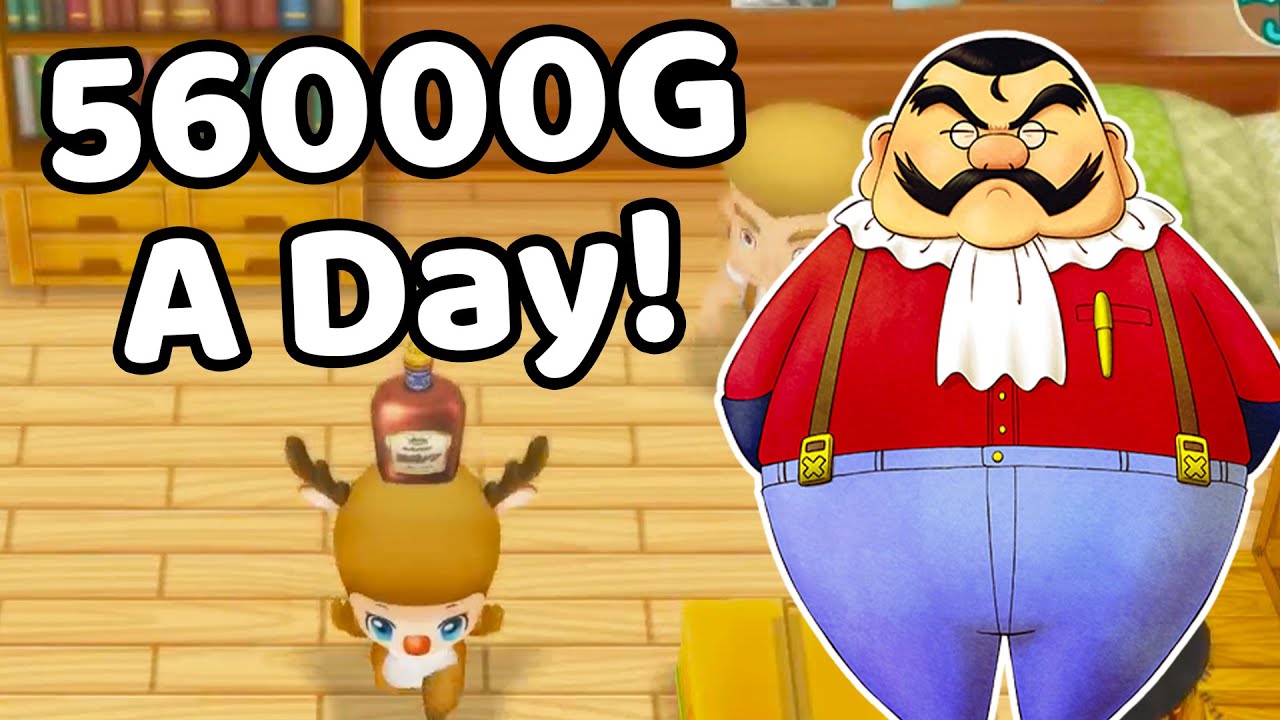 Story of Seasons Friends Of Mineral Town Tips - How To Get Vans Favorite Item Every Day! [English]