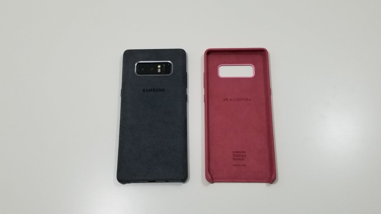 OFFICIAL ALCANTARA COVER for the Samsung Galaxy Note8 | Quick Look