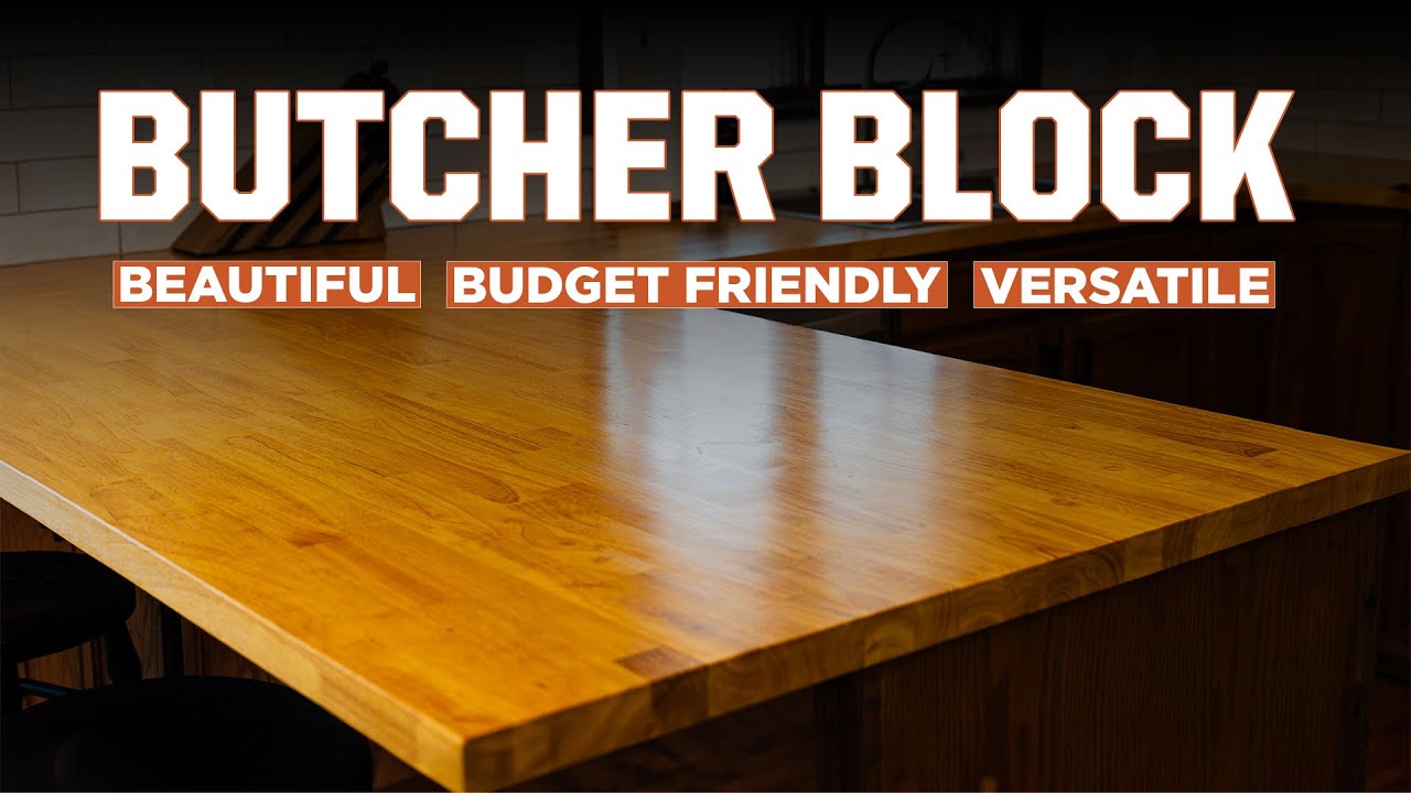 Butcher Block Counters, A Versatile Upgrade