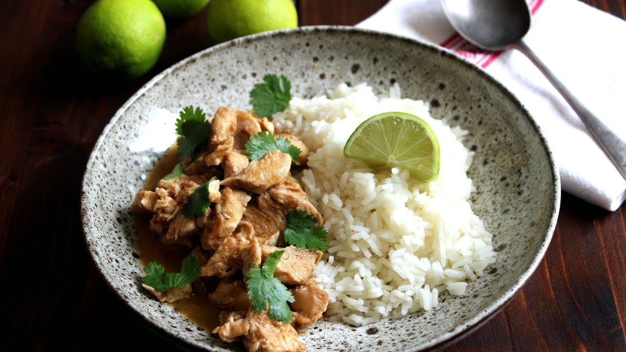 Multicuiseur Lidl  -  Recette poulet citron vert et coriandre