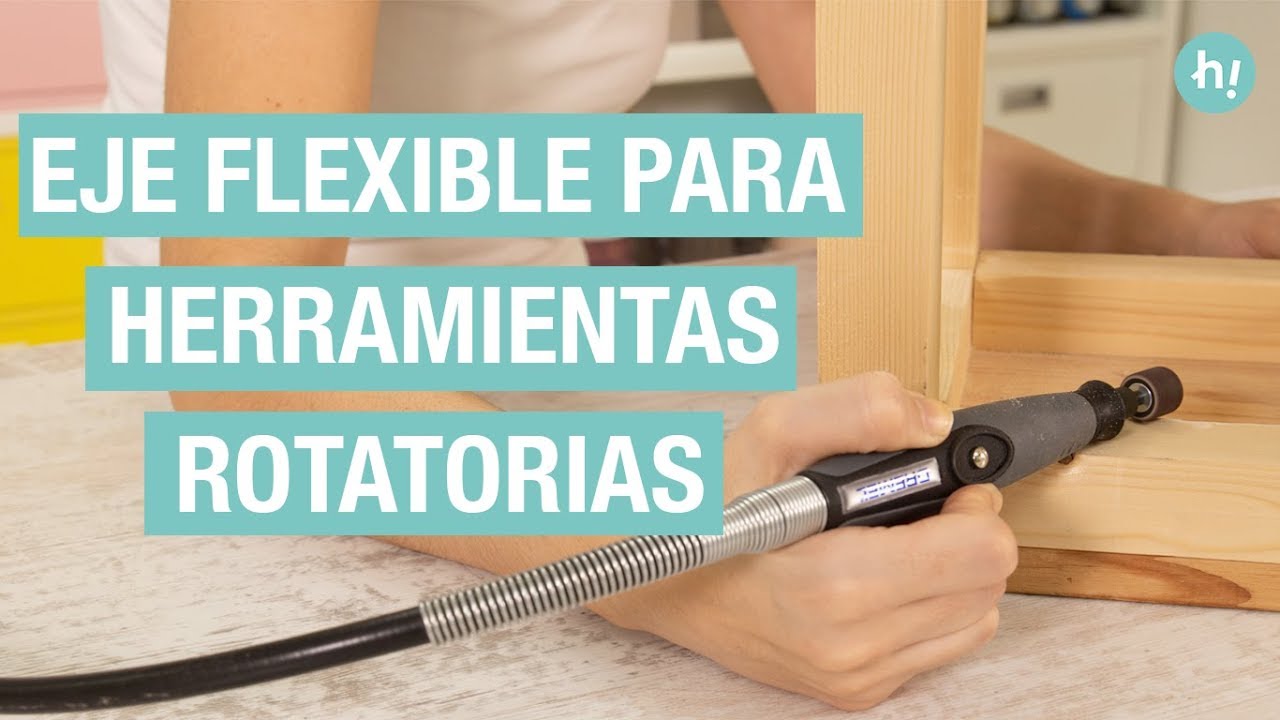 Eje flexible 225 de Dremel: complemento para herramientas rotatorias &middot; Handfie DIY