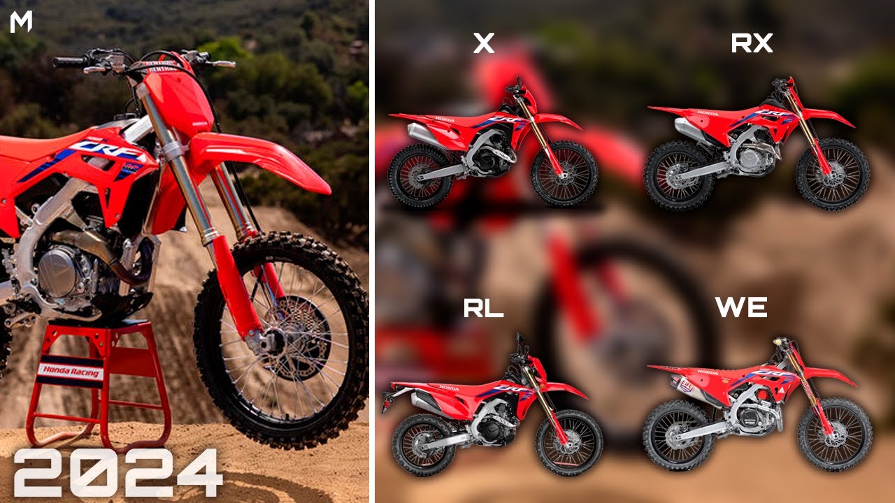 HONDA CRF 450R 2024 🔴 / ¡Y SUS SEIS VERSIONES DISTINTAS!