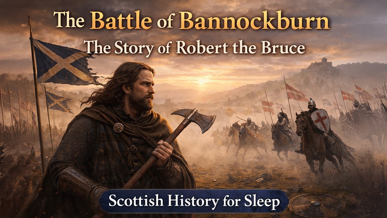 Fall Asleep to the Story of Robert the Bruce | Calm Scottish History
