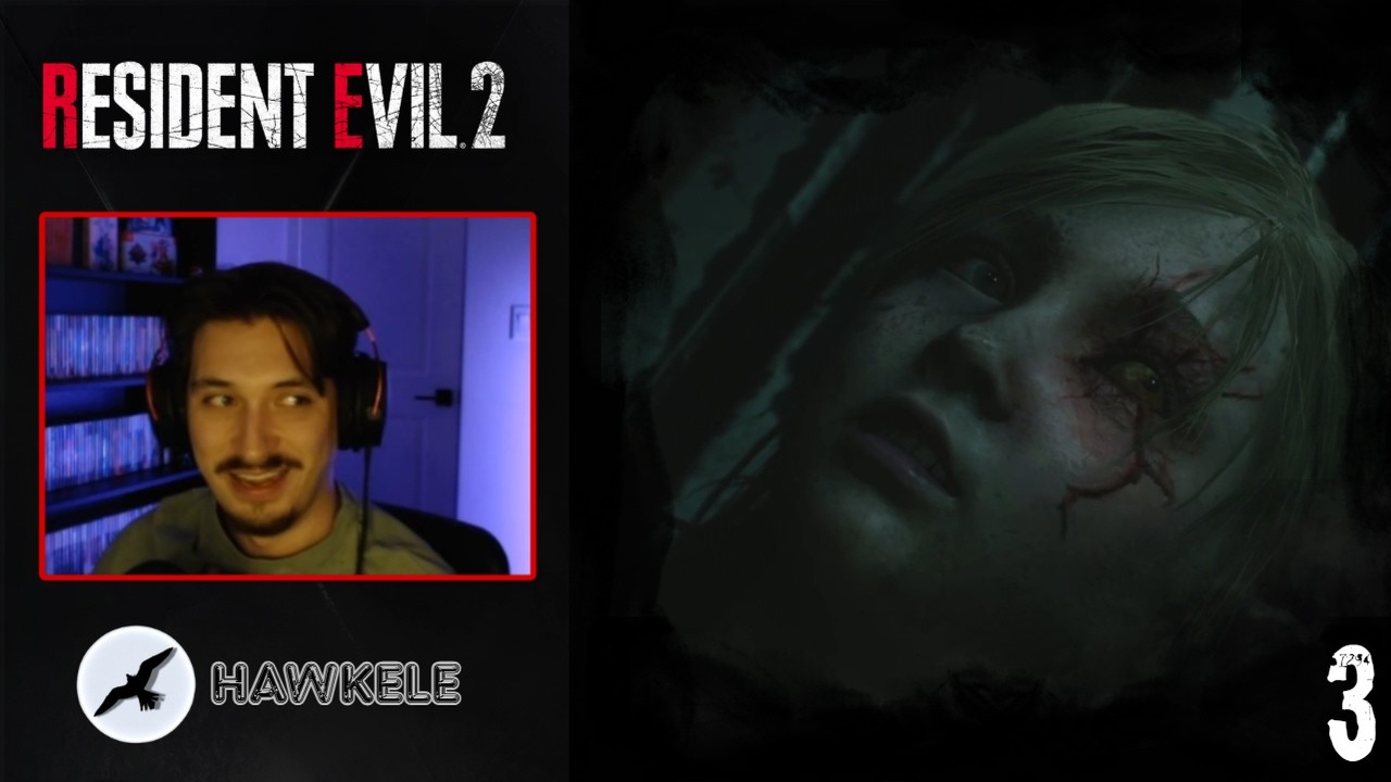 Claire A: I'll Save You, Sherry! | My FIRST Playthrough of Resident Evil 2 | Part 3 (Stream)
