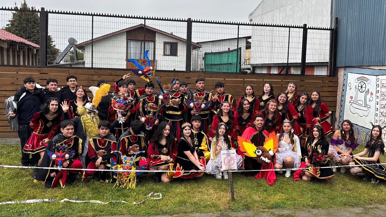 “Diablada” Colegio el Bosque 4 medio 2025