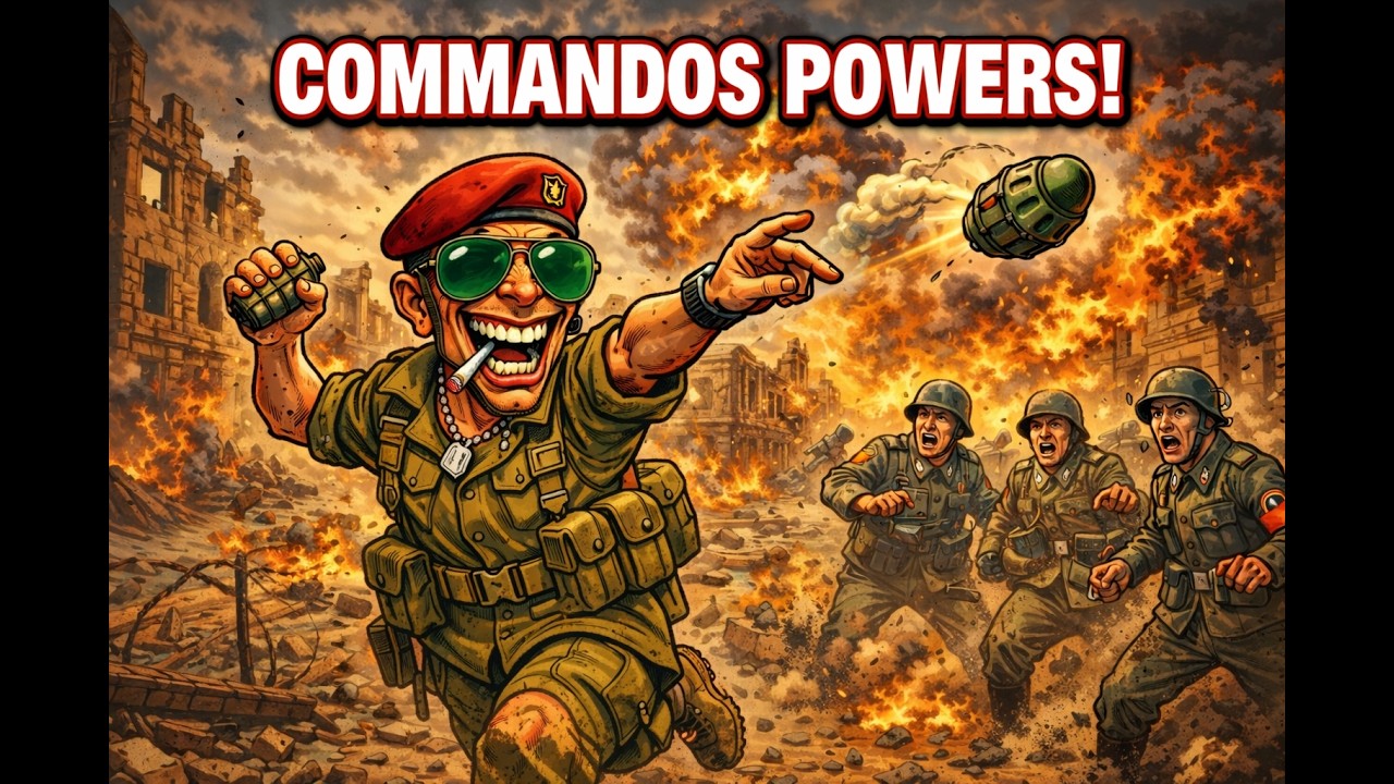 OD NULY K HRDINOVY #6-COMMANDOS POWERS!  Company of Heroes 3