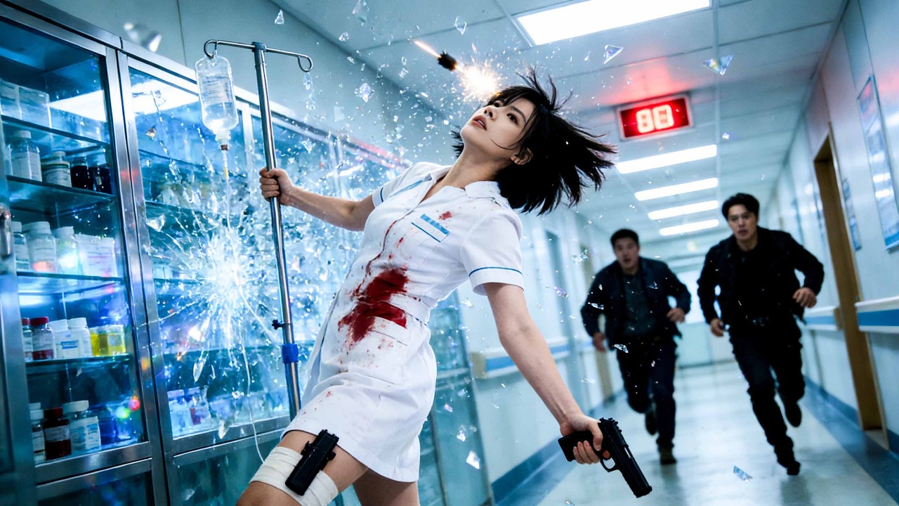 【高能必看刑侦剧】女警假扮護士救人質，怎料匪徒一眼識破，槍口下能否極限逃生？#警匪 #悬疑 #犯罪 #破案 #动作 #武打