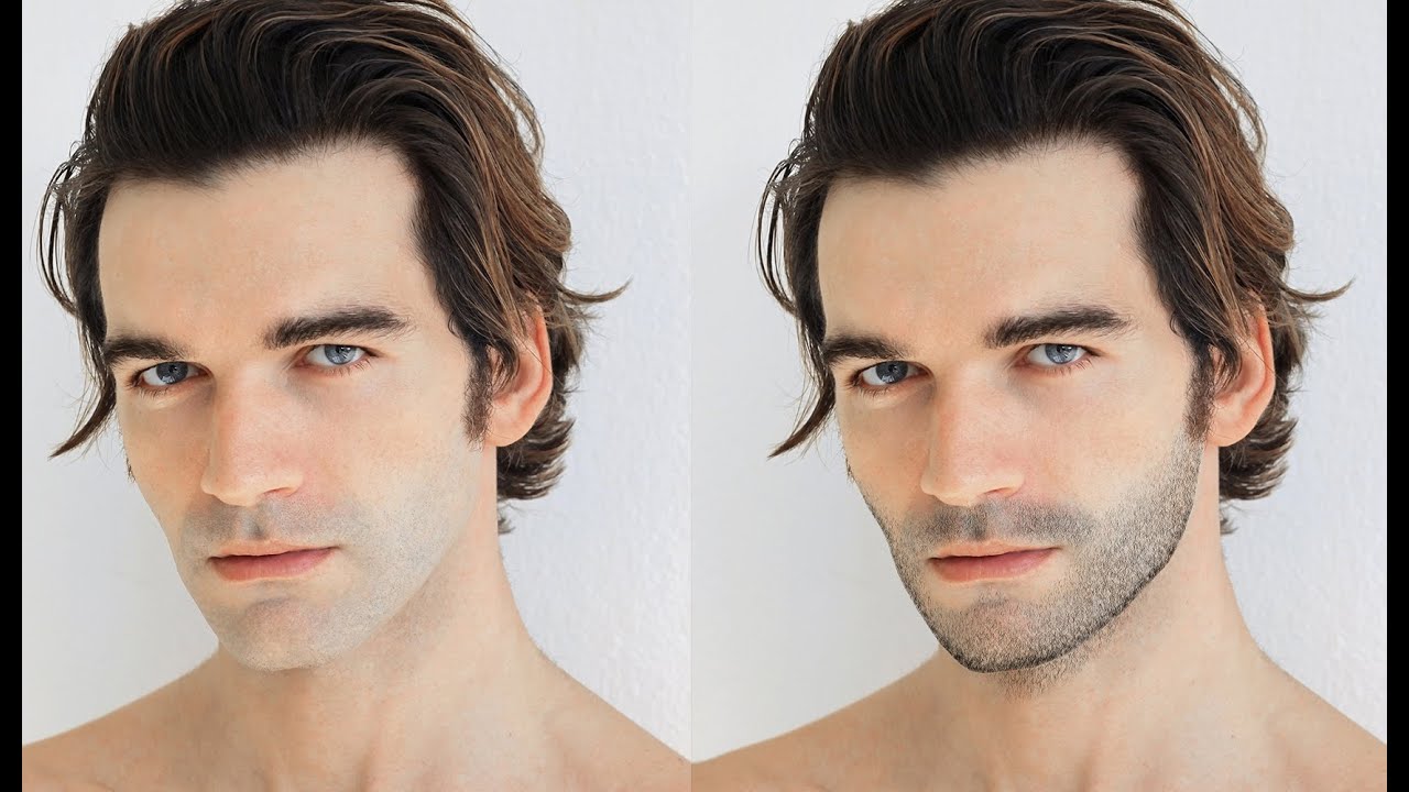 How to Create Facial Hair in Photoshop in few minutes