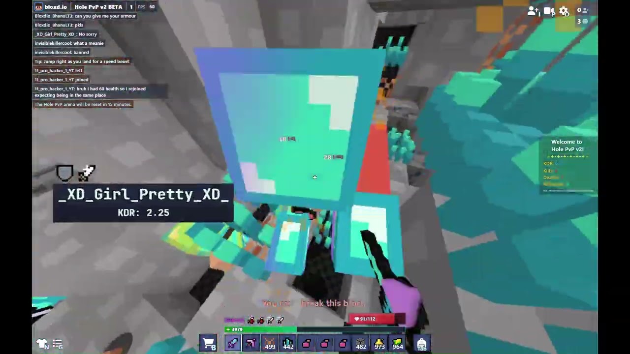 Bloxd.io Hole PvP (Part 7)