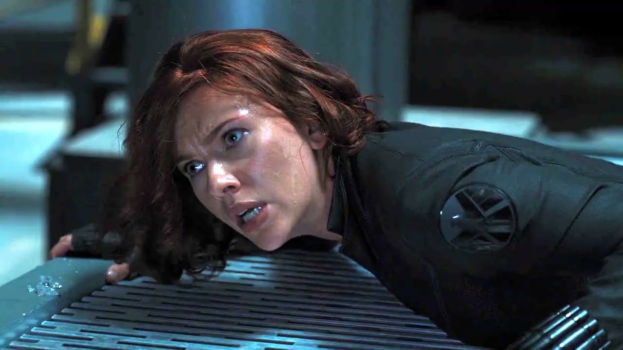 The Avengers 2012 - Black Widow (Scarlett Johansson)in the suit ORIGINAL AUDIO 4K60FPS