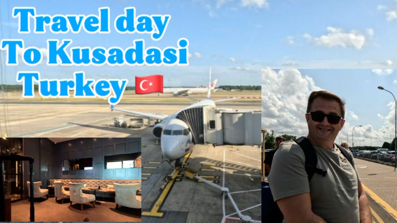 Travel day to Kusadasi,Turkey , parking the car at the airport and the No.1 Lounge 