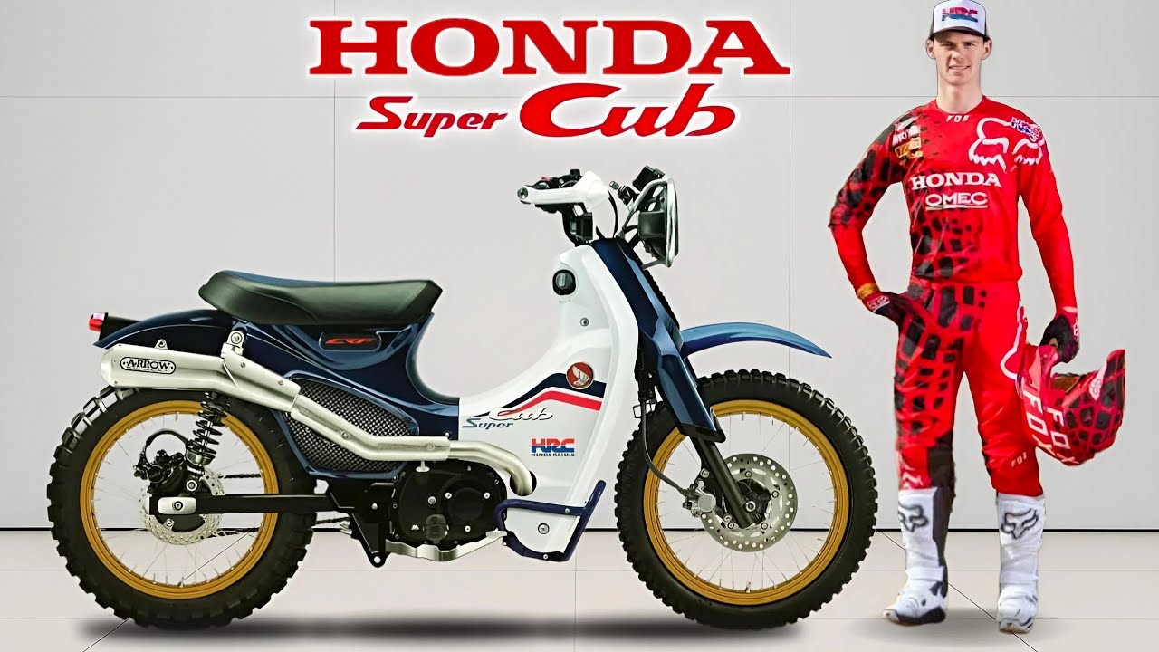 ZAPOWIEDZIANO NOWĄ HONDĘ SUPER CUB 160 HRC ENDURO NA ROK 2026!!