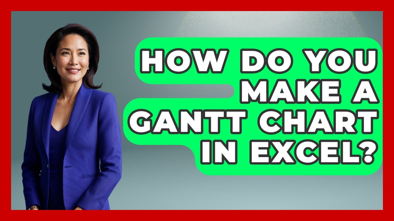 How Do You Make a Gantt Chart in Excel? | The Project Manager Toolkit News
