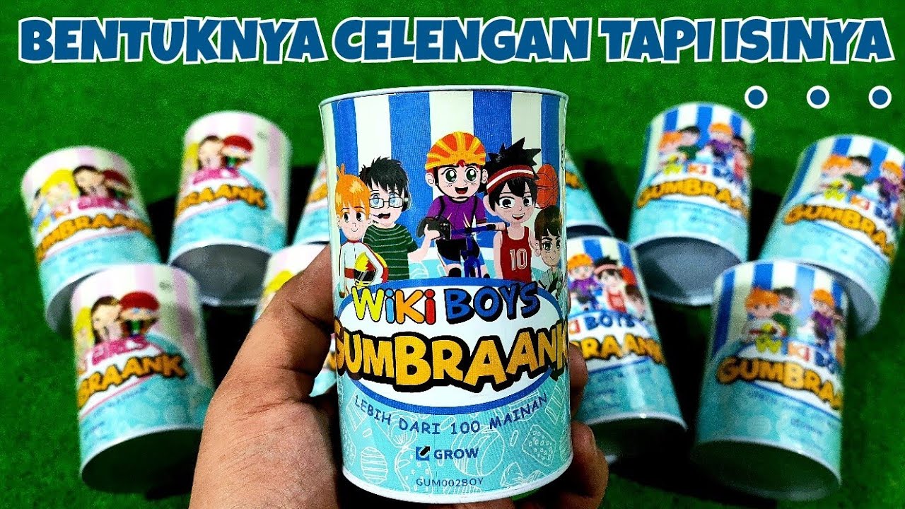 LUCU BGT!!! UNBOXING CELENGAN WIKI GUMBRAANK