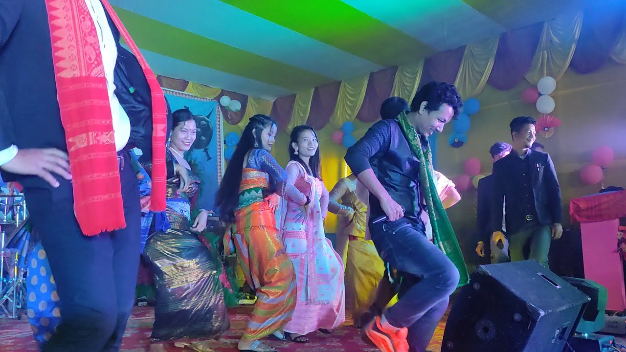 Besor bibar stage performance by Phukan Boro | Social freshmen day Bodoland University @bodomv600