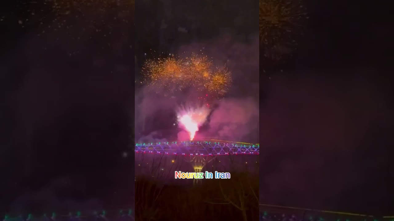 Bonfire Of New year In Tehran, Norouz In Iran