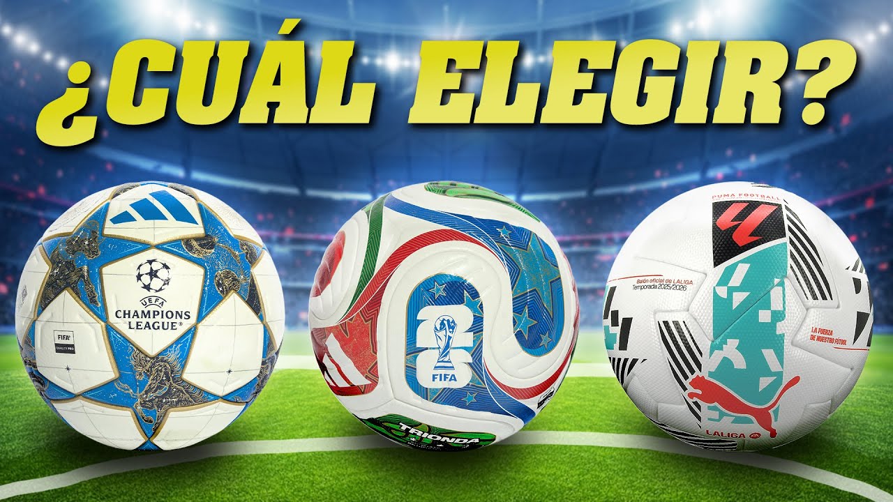 CÓMO ELEGIR UN BALÓN DE FÚTBOL