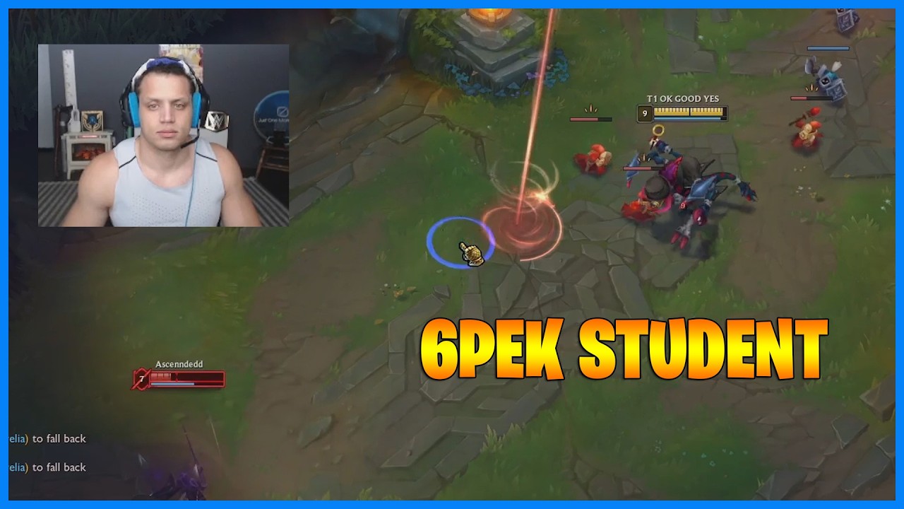 Tyler1 vs 6pek Student…LoL Daily Moments