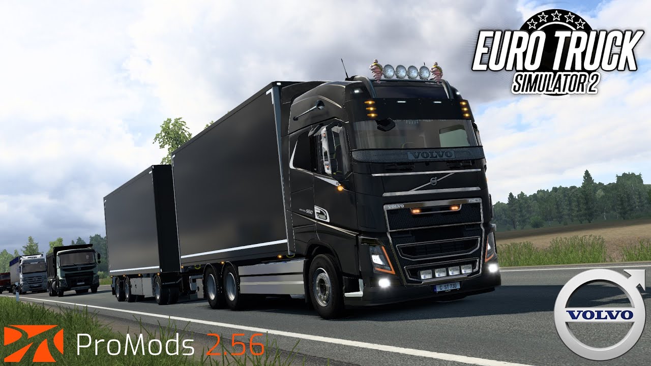 ETS2 1.41 | ProMods 2.56 | VOLVO FH16 550 | Liepāja — Mariehamn