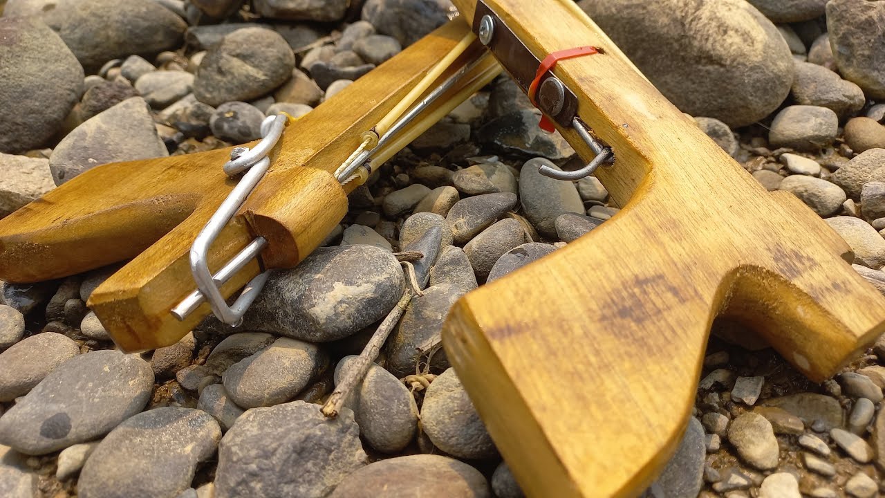Make Spear Gun - Two Types Of Trigger For Spear Gun || Donald Lo DIY